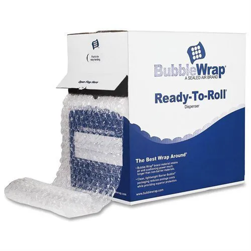 Bubble Wrap brand Ready-To-Roll dispenser box
