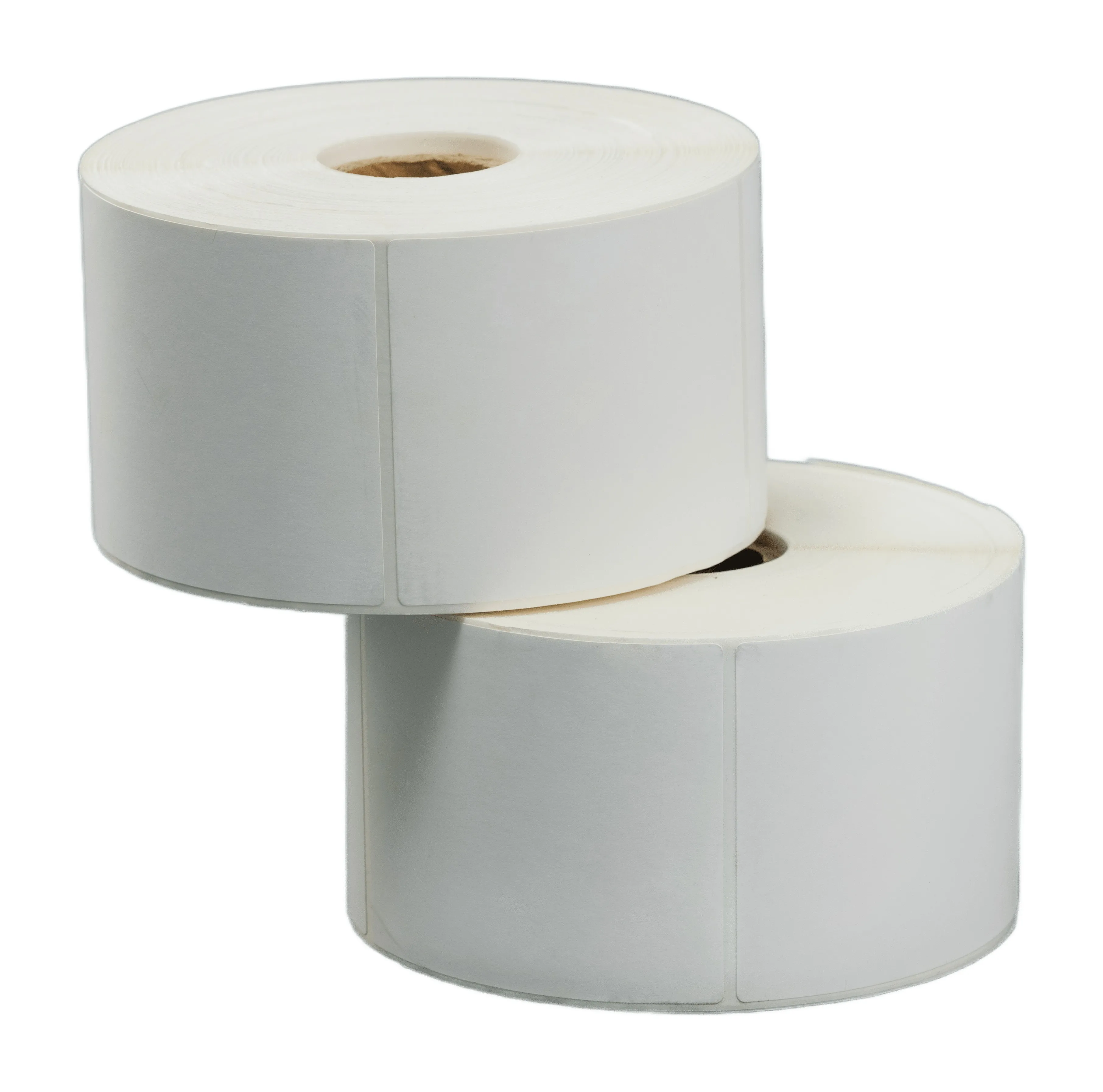 Rolls of blank thermal-transfer labels