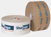 Custom logo printed water-activated packaging tape